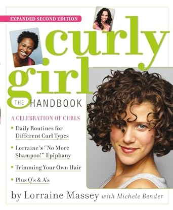 The front cover of Curly Girl: The Handbook by Lorraine Massey and Michele Bender