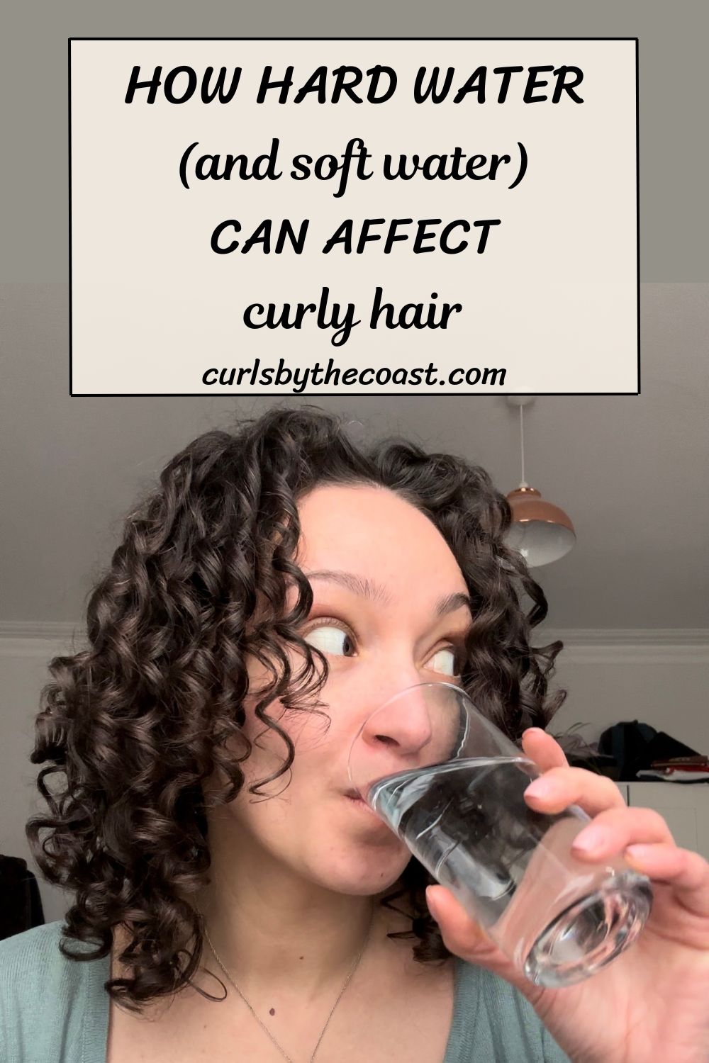 How hard water (or soft water) can affect curly&nbsp;hair