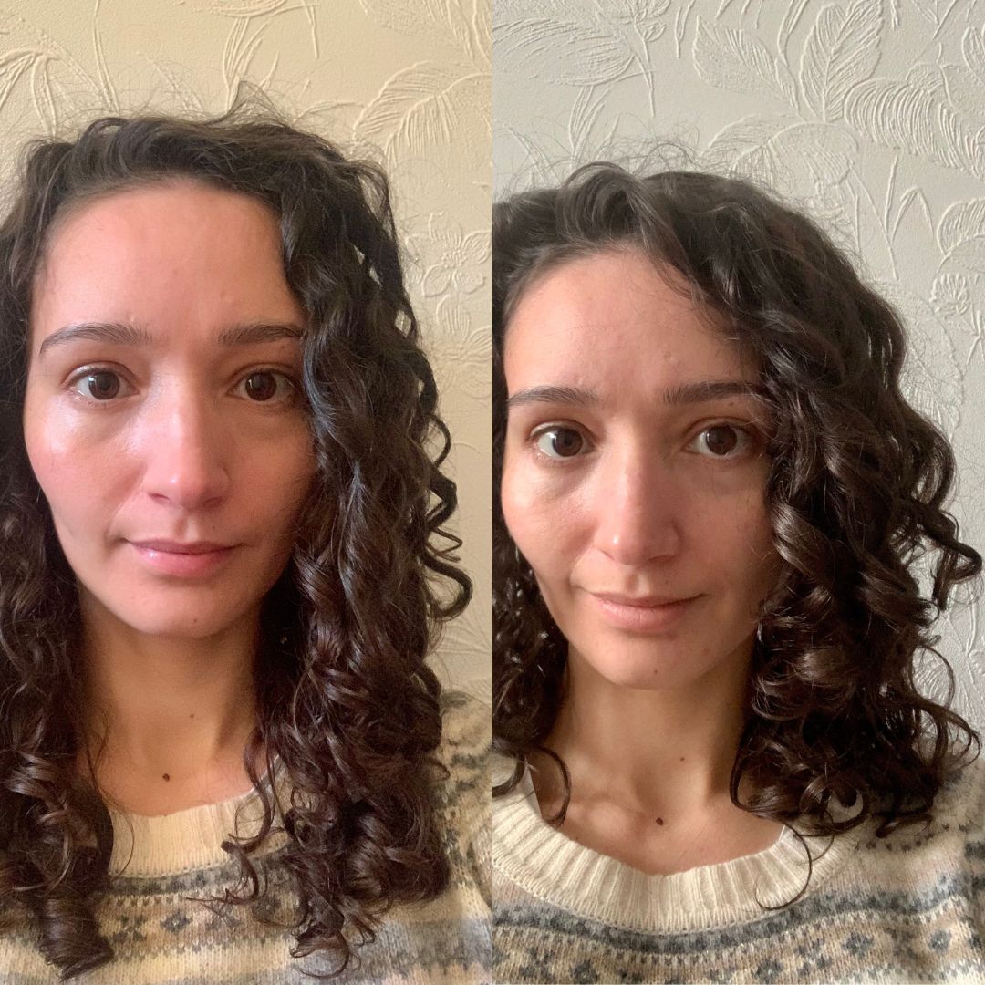 curly haircut to improve bounce